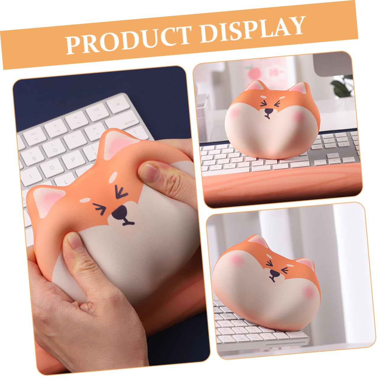 Angoily 5stücke Computer Handgelenkauflage Mit Süßem Hundemuster Ergonomische Handballenauflage Für Büro Gaming Und Home-office Entlastet Handgelenkschmerzen Sorgt Für Komfort Bei