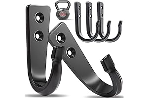 Heavy Duty Single Wall Hooks, Ideal for Coats, Bags and More!