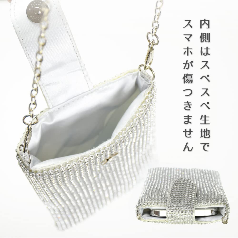 残り１【新品】VALENTINO ラインストーン iPhone スマホショルダー リアルスタイル REAL STYLE スマホショルダーストラップ 紐 全