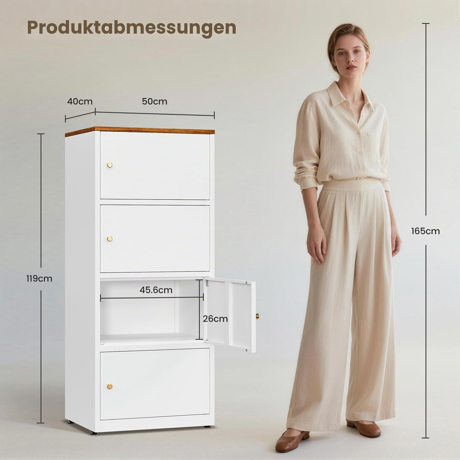 Sightlife Metall Kommode Sideboard Metallschrank Hochschrank Vorratsschrank Regalschrank Aufbewahrungsschrank Aktenschrank Highboard Allzweckschrank Mehrzweckschrank Hochschrank Schmaler