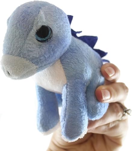 Miniatura 3 de Curious Minds Busy Bags 1 lindo animal de peluche de dinosaurio de Brachiosaurus, adorable mini peluche  dinosaurio
