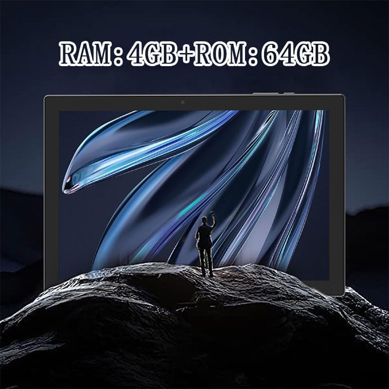Miniatura 4 de Tablet Android de 10 pulgadas, 4 GB + 64 GB, tableta Android 12, expansión de 512 GB, cámara de 8 MP, procesador de cuatro núcleos de 4 GB de RAM,