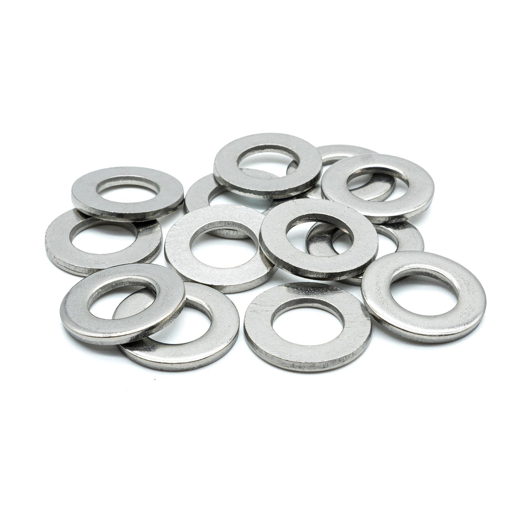 Hippo Hardware M1.6 (1.6mm) Form A Flat Washers to Fit Metric Bolts & Screws A2 Stainless Steel (Pack of 3)