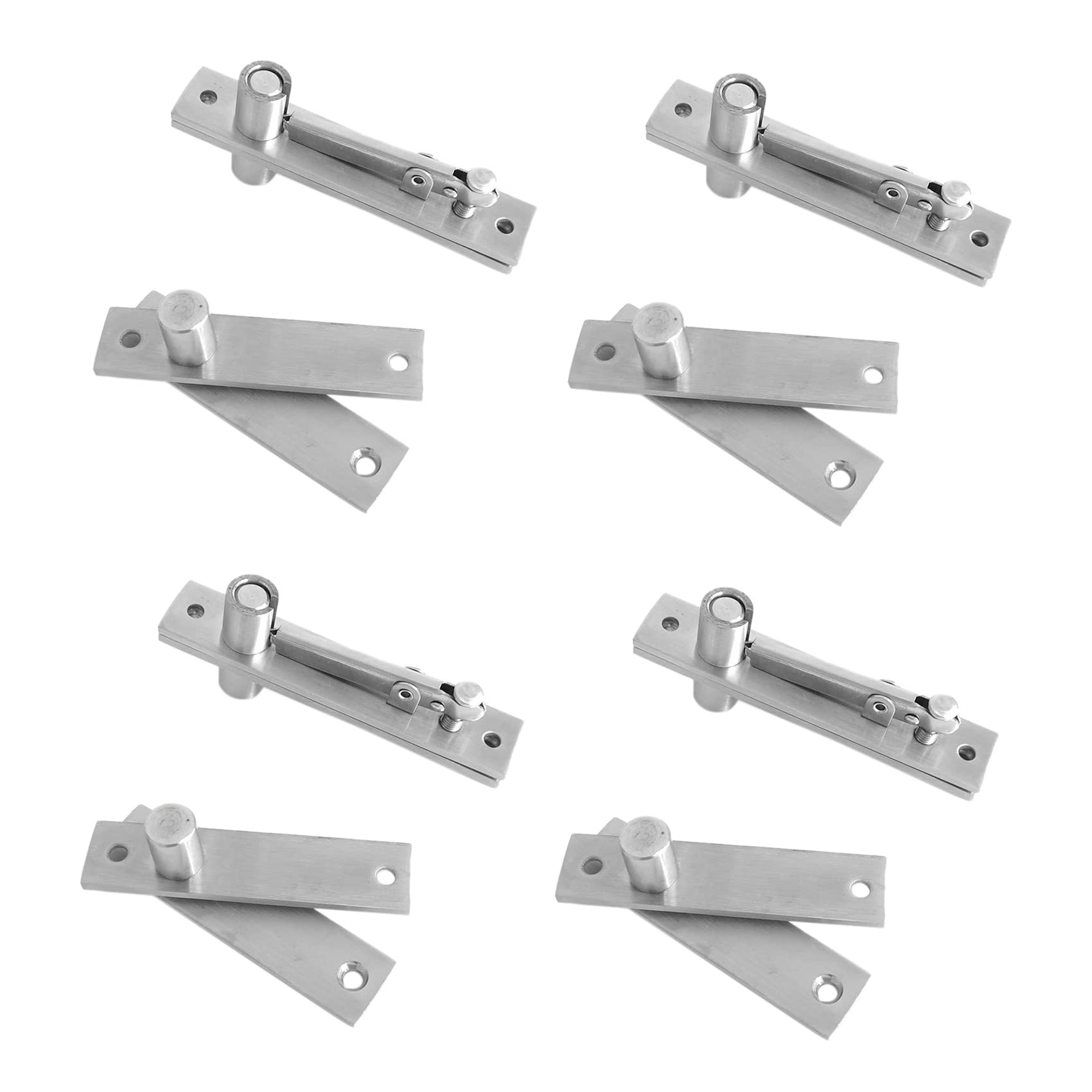 Charnière pivotante acier inoxydable pivot de porte battante invisible lot de 4