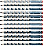 STABILO EASYgraph - Ergonomic Graphite Pencil - Right-Handed - Pack of 12 - Petrol - Degree HB