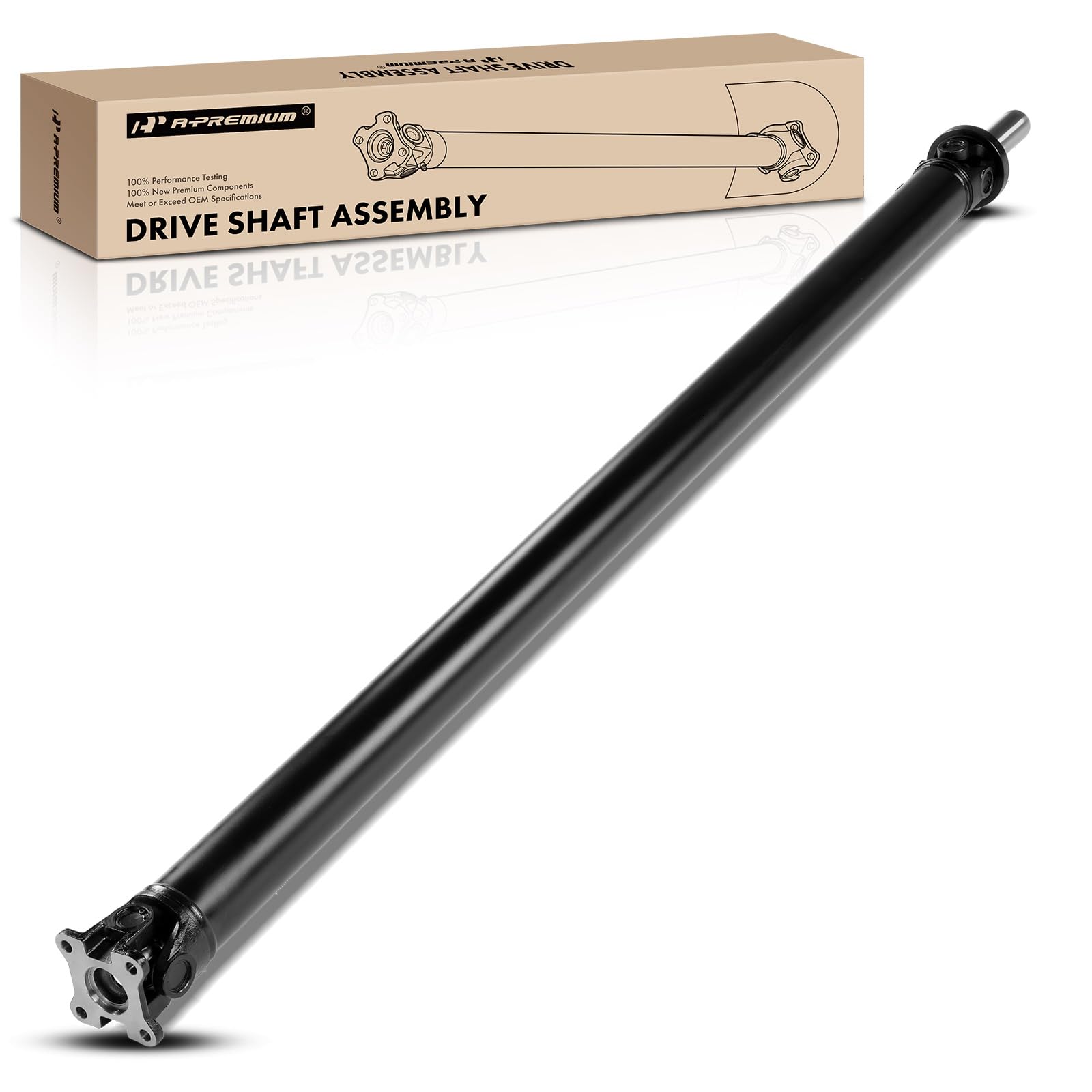A-Premium Rear Complete Drive Shaft Prop Shaft Driveshaft Assembly Compatible with Ford F-150 F150 2013-2014 5.0L 6.2L, 4WD, Repalce# DL3Z4602L, DL3Z4602F