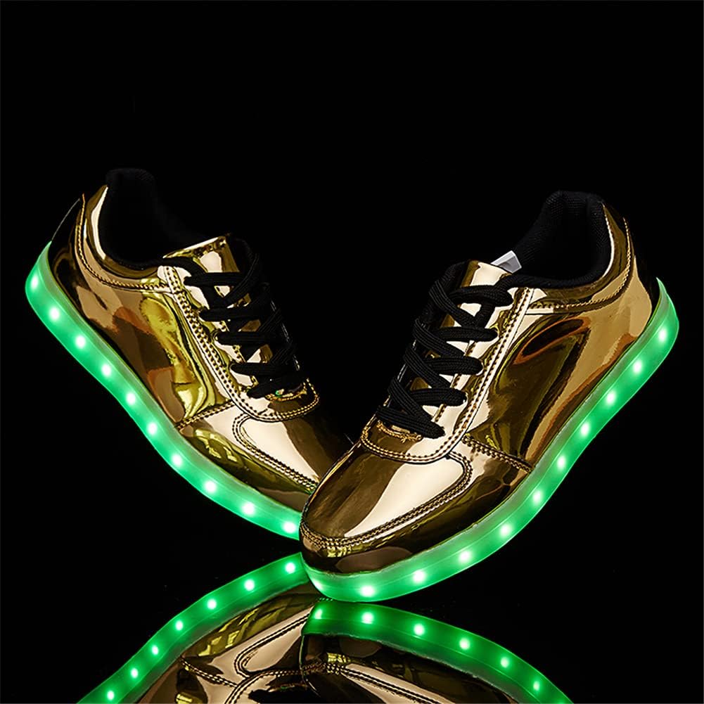 SANYES USB Charging Light Up Shoes Sports LED Shoes Dancing Sneakers - Image 5