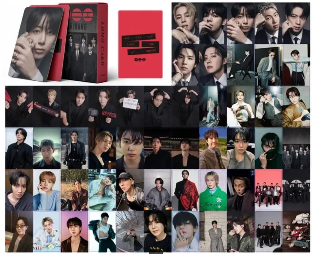Lomo Cards Arirang 55 pezzi Kpop Lomocards mini carte fotografiche Bangtan Boys per fan Arirang
