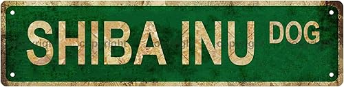 Miniatura 33 de SHIH TZU ST DOG - Letrero de metal para bar, cafetería, garaje, cueva, hogar, habitación, baño, granja, jardín, porche, decoración de patio, 16 x 4