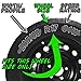 Fuel Rider Set of Four (4) 17 inches Gloss Black ABS Wheel Skins Impostors Wheel Covers Compatible with 2016-2018 Kia Sorento Wheels- Auto Tire Replacement Cap Cover