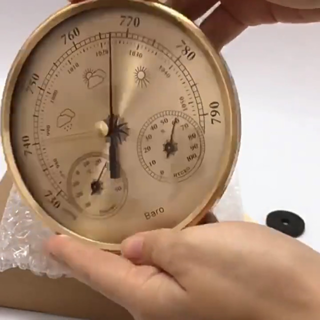 Amazon.com : szdealhola 132mm Face Dial Metal Case Aneroid