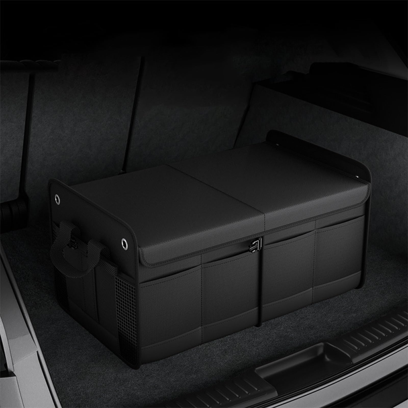 Car Trunk Organizer for Buick GL6 GL8, Foldable & Portable Car Organizers and Storage, Large Capacity Car Organizers with Lid for SUV, Sedan, Truck