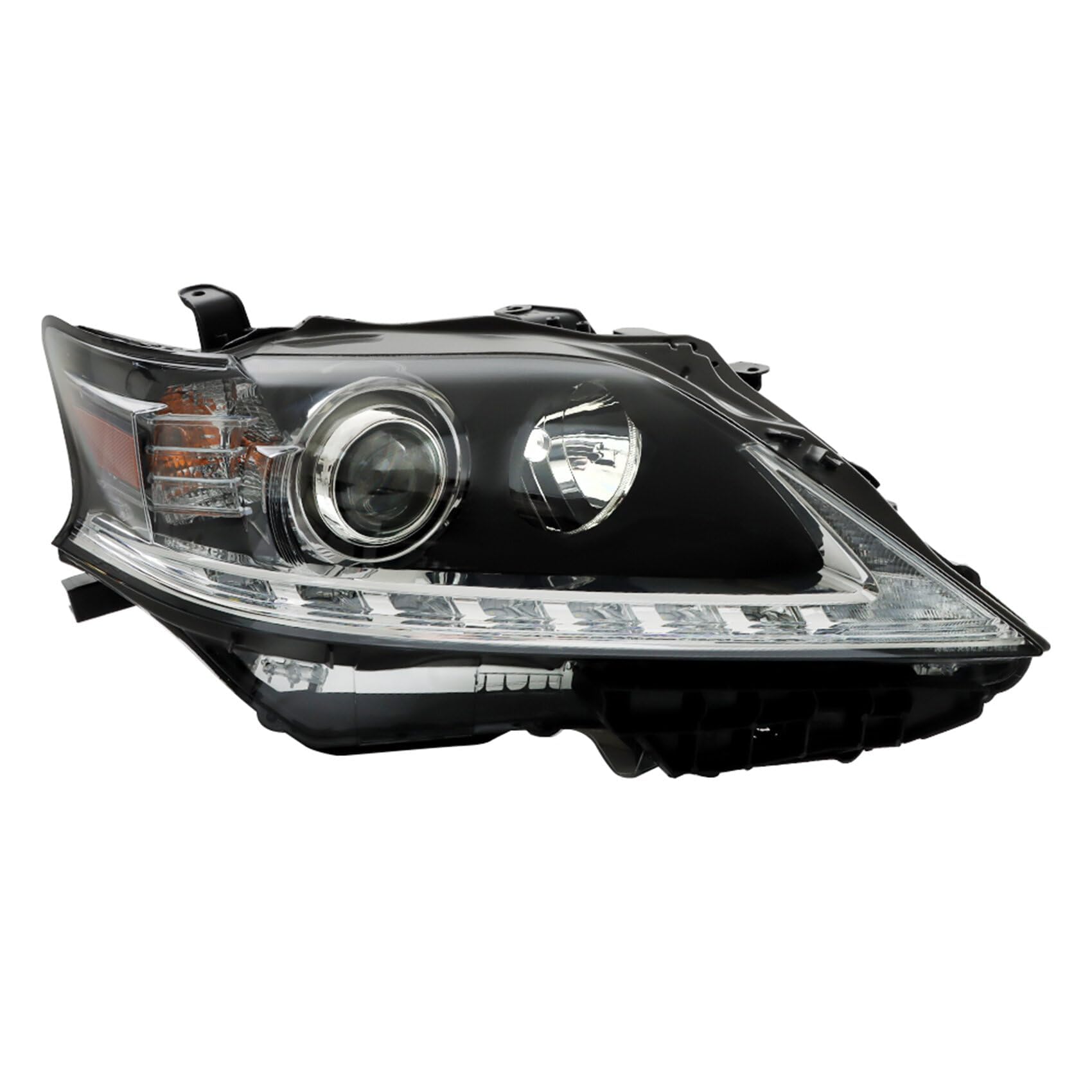 labwork Headlight Assembly Replacement for Lexus RX350 RX450H 2013-2015 HID Xenon Headlights No-AFS Set Passenger Side RH 81130-0E160