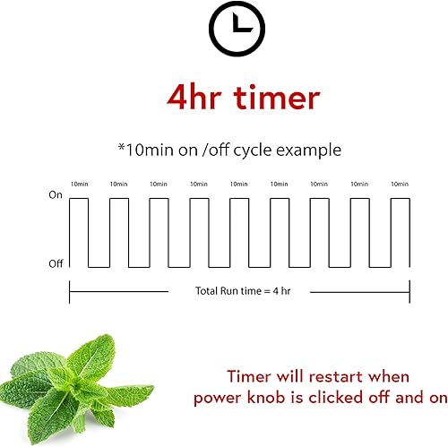 Vista 3 de ArOmis - Nebulizador de aceites esenciales de vidrio de alta calidad, difusor sin agua para aromaterapia, difusor de aceite hecho a mano, base