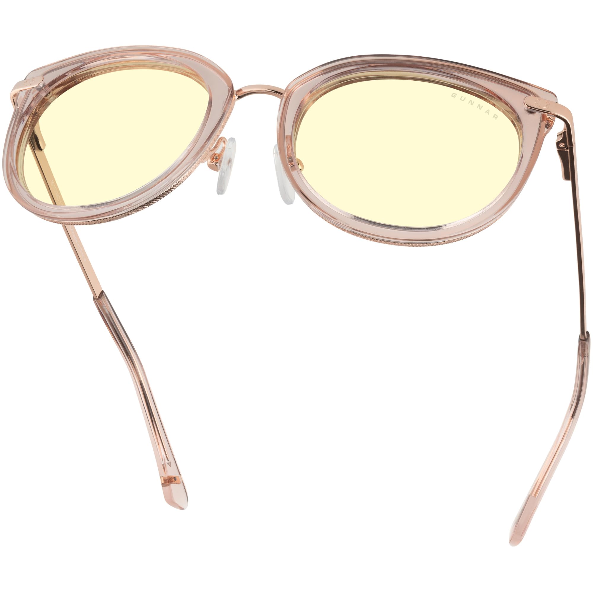 Gunnar Blaulichtfilter-Brille - Lahti - Rose Crystal - Amber