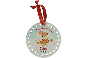 Woodland Animal Racoon Christmas Ornament