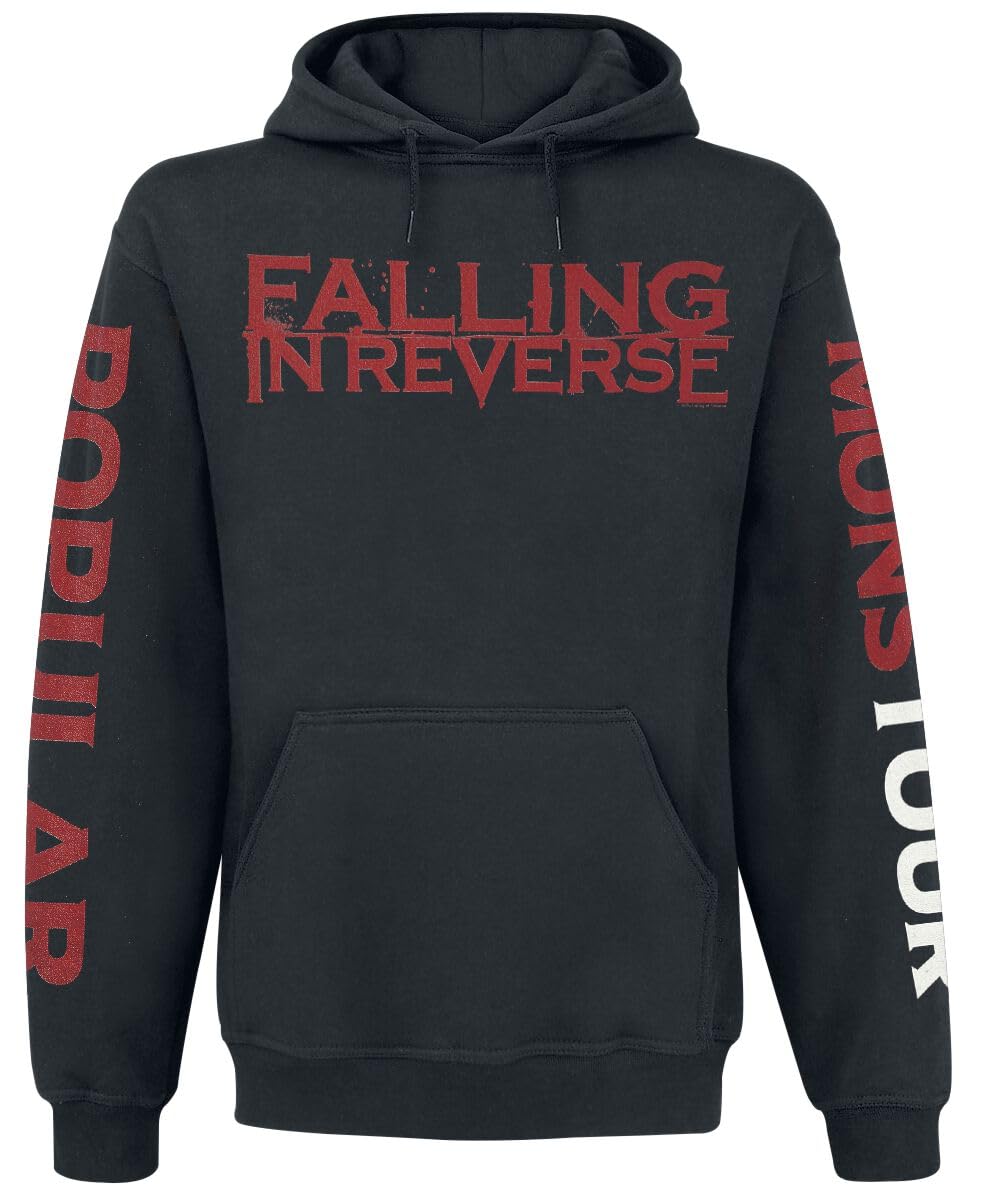 Falling In Reverse Popular Männer Kapuzenpullover schwarz