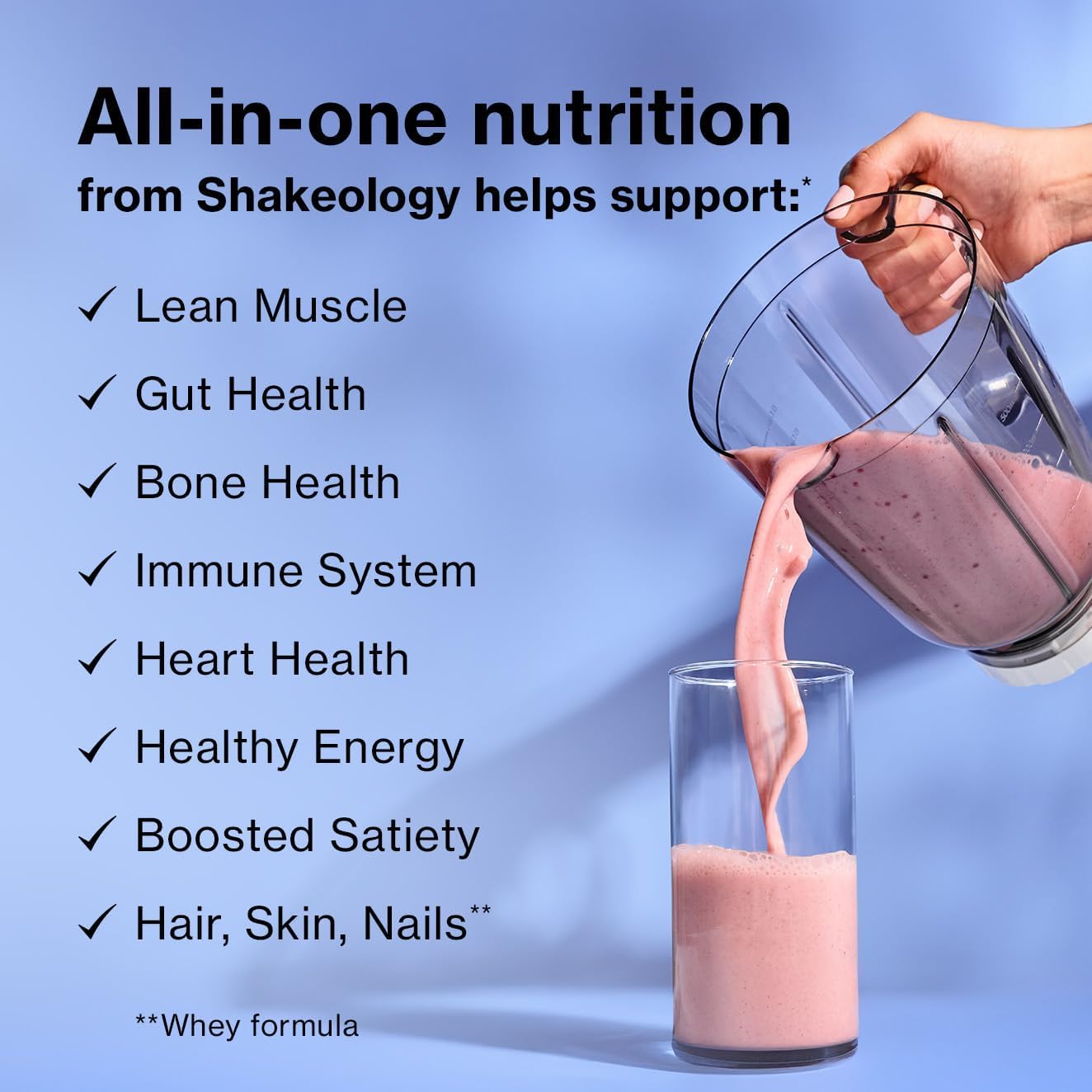 BODi Shakeology 0g Added Sugar Plant Based Protein Powder Blend, Gluten-Free Shake with Vitamins and Minerals – Helps Support Healthy Weight Loss, Lean Muscle, Gut Health, Cafe Latte- 14 Servings