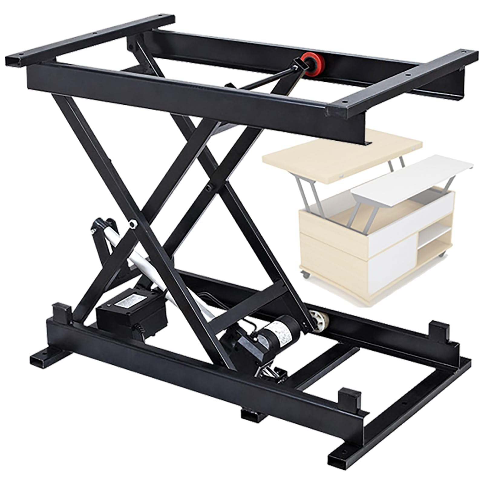 Tavolo Elevatore Elettrico Regolabile (controllo Cablato), Carico: 500 Kg, Altezza: 680 Mm, Graffi Sostanziali + Anti-deformazione, Spazio Di Archiviazione Pieghevole,A
