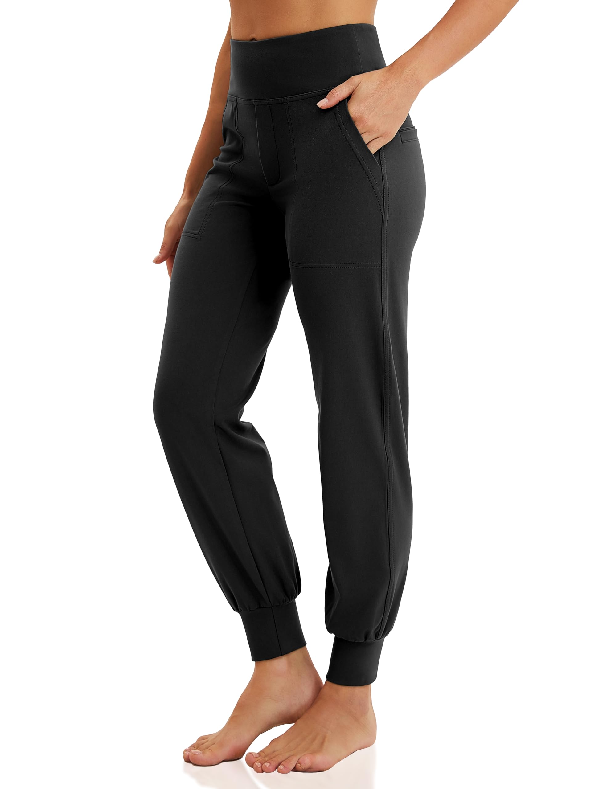 Women's Joggers with Pockets Tapered Yoga Pants High Waisted