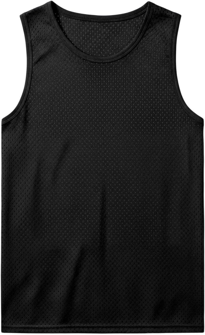Men's Breathable Muscle Tank top, Quick-Drying Loose fit Sports Shirt