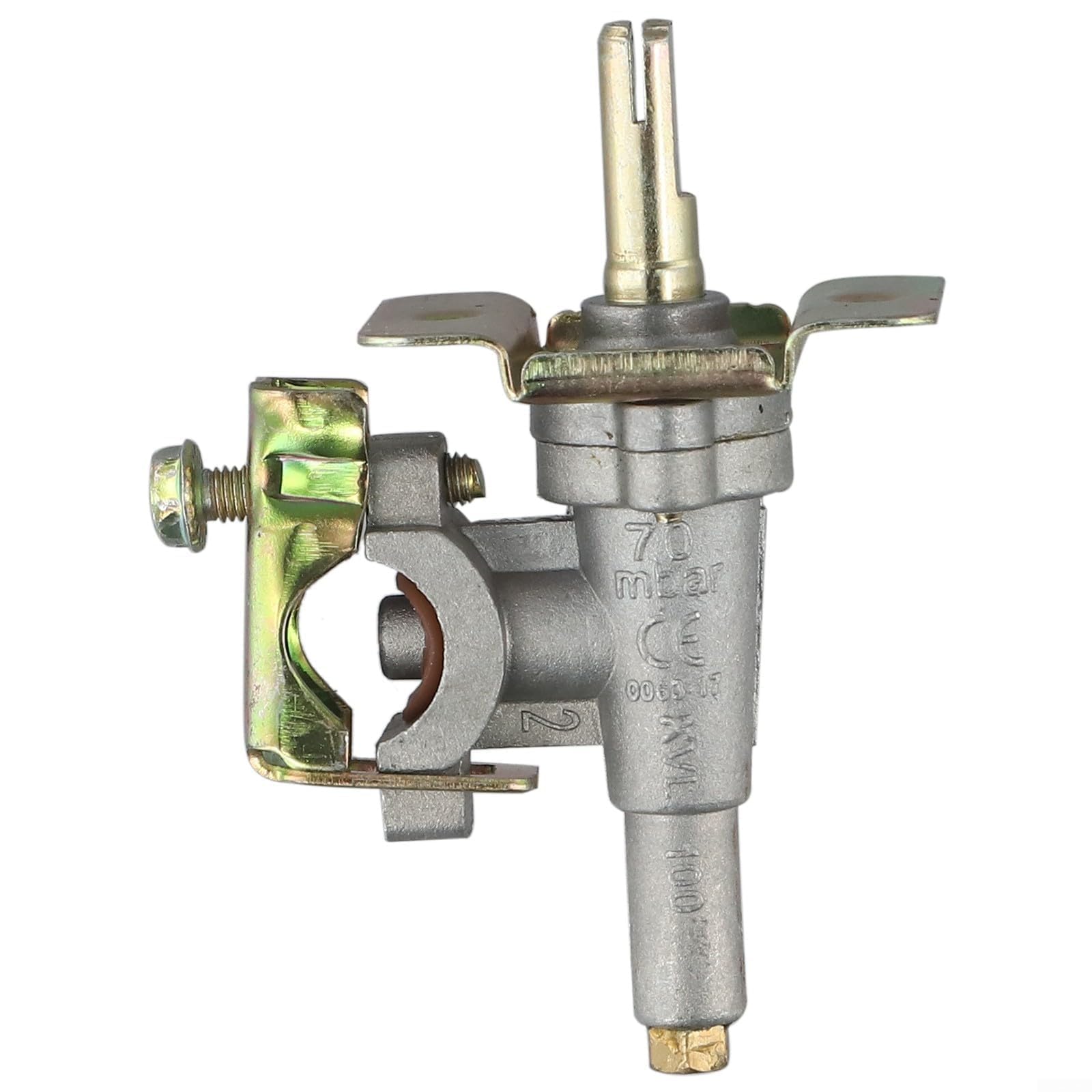 Todikaper BBQ Model 1554 Replacement Gas Valve, BBQ Burner Control Valve Aluminium Alloy Grill Valve Fits Most Standard Size BBQ Gas Valve