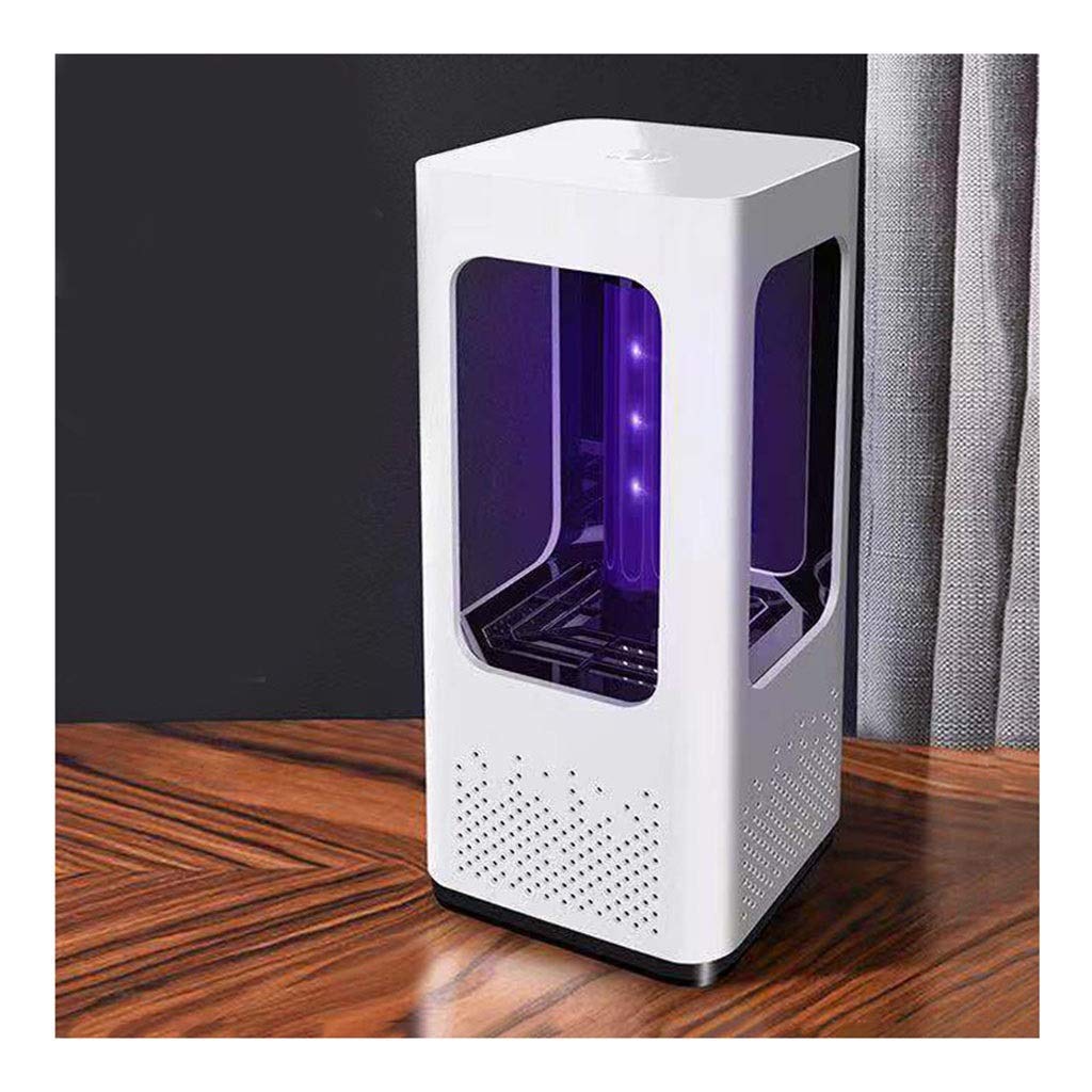 2 Lampe électrique Anti-moustique, Chargement USB, Lampe Piège à Moustiques Portable D'extérieur