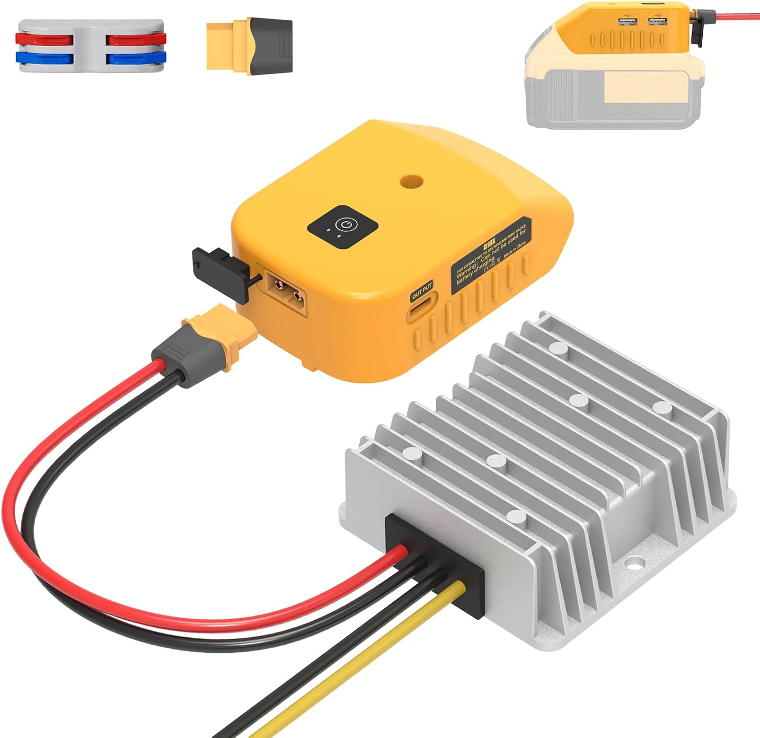 20V to 12V Step Down Converter for DeWalt 20V Jamaica Ubuy
