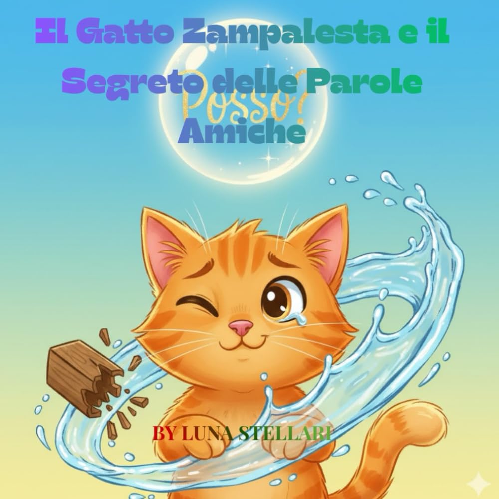 Il Gatto Zampalesta e il Segreto delle Parole Amiche