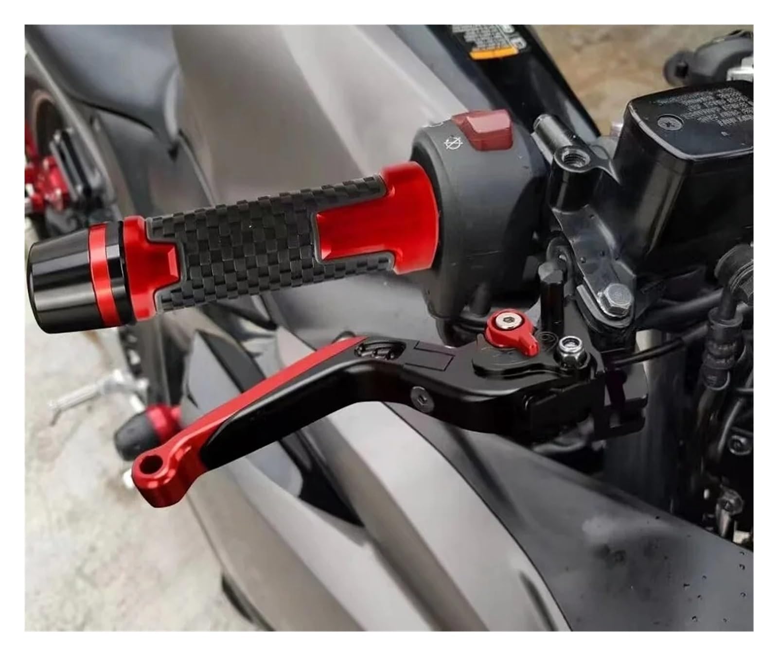 Manopole manubrio moto PER FZ750 FZ 750 1985 1986 1987 1988 1989 1990 1991-1988 Moto Manopole Manubrio Tappo End Tappi CNC 7/8 "22MM