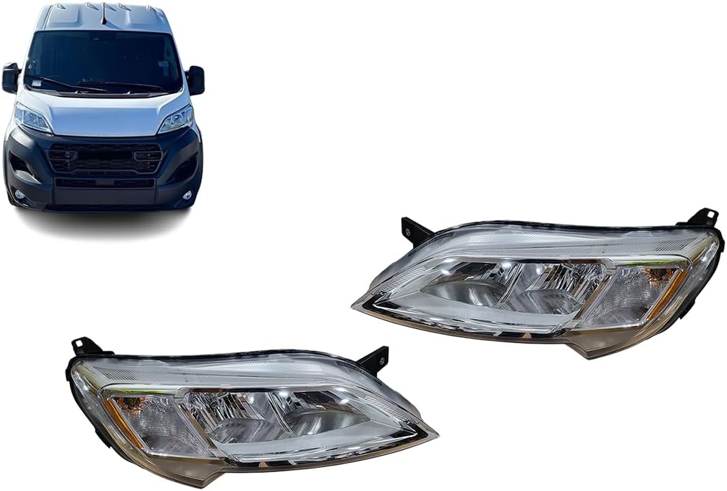 For 2023-2026 RAM Promaster Headlight Halogen (Front Left)