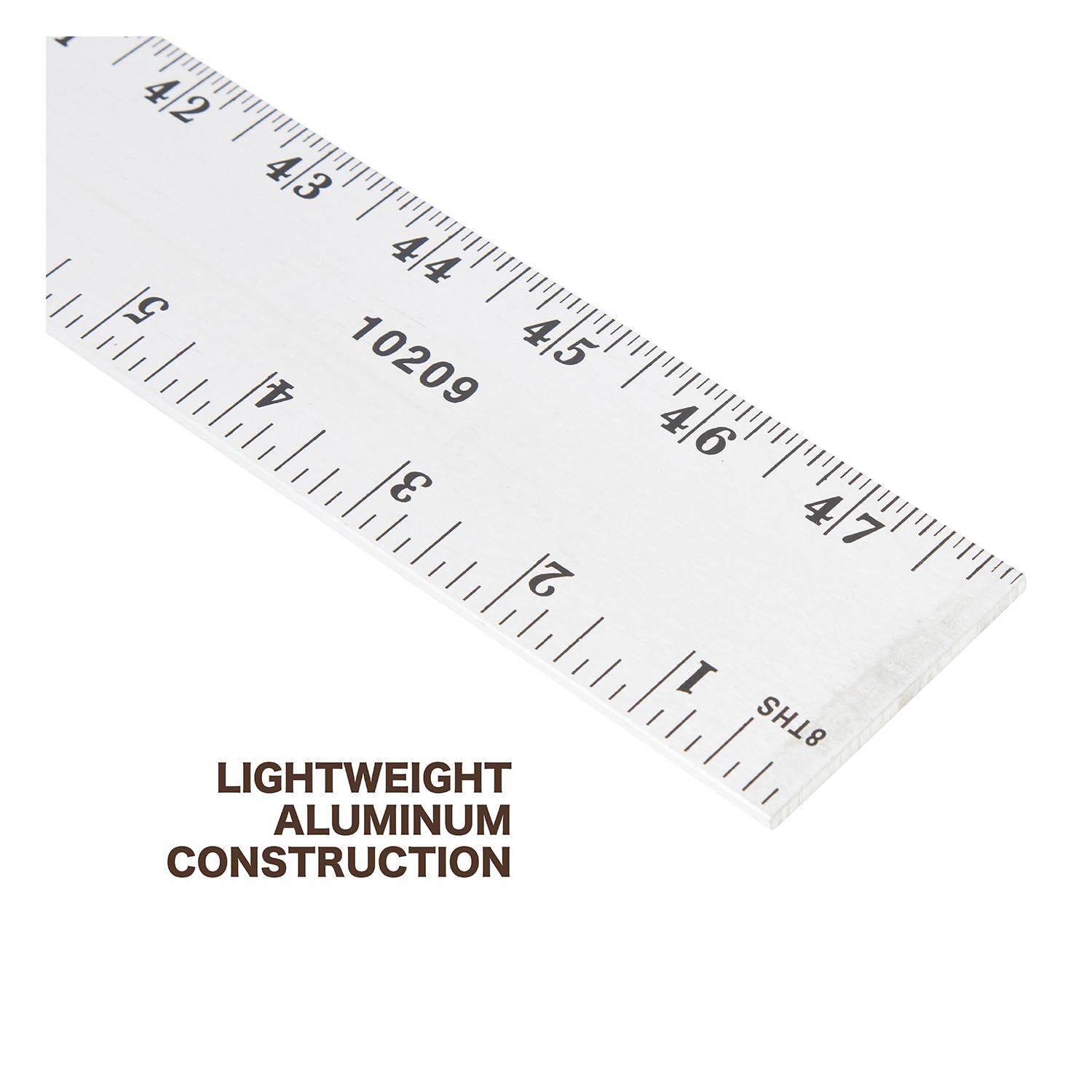 Steel Ruler 48 Inch Snapklik.com : Mayes 10209 48 Inch Straight Edge Aluminum Ruler, Heavy ...
