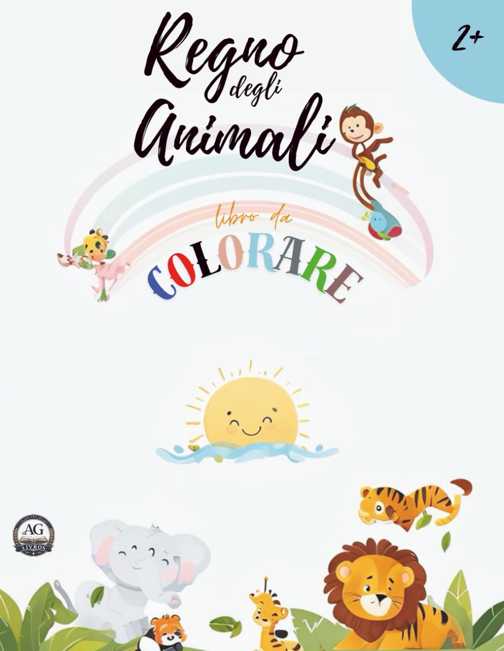 Colorare Regno degli Animali: Libro da Colorare