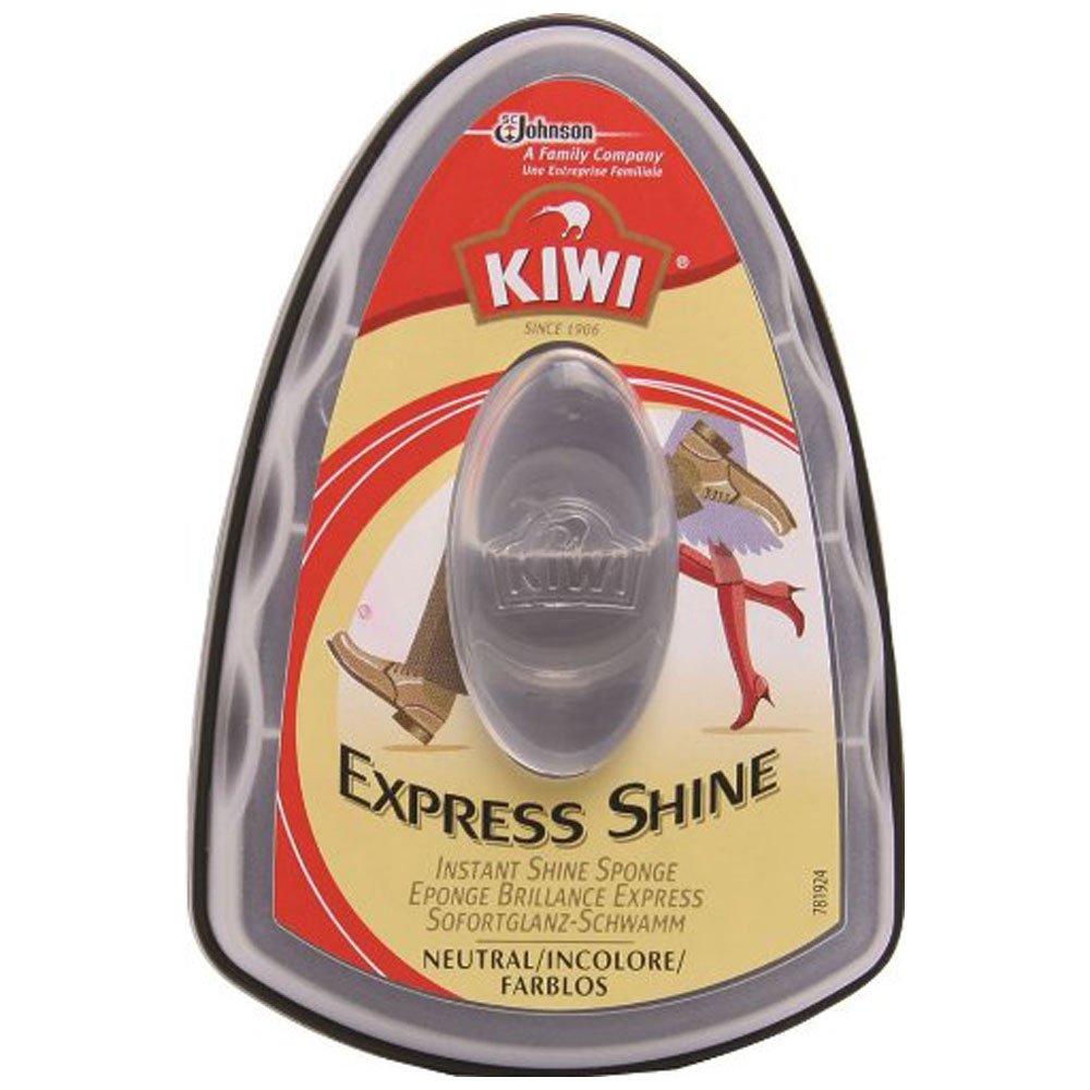 Kiwi Express Shine gąbka do czyszczenia butów neutralna