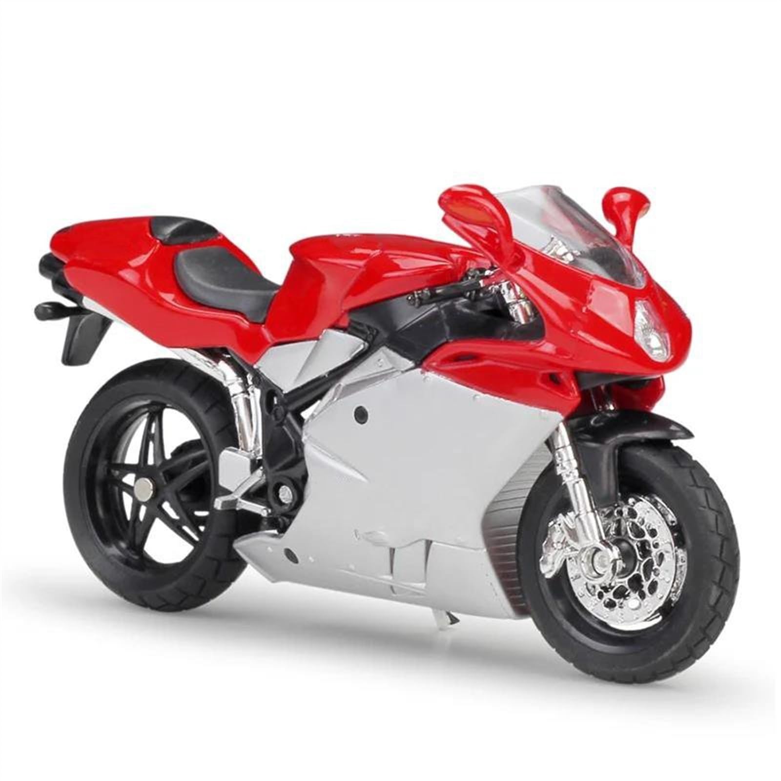 Modello in Scala 1:18 per MV Agusta F4S Modello di Moto Pressofuso in Metallo Moto da Collezione