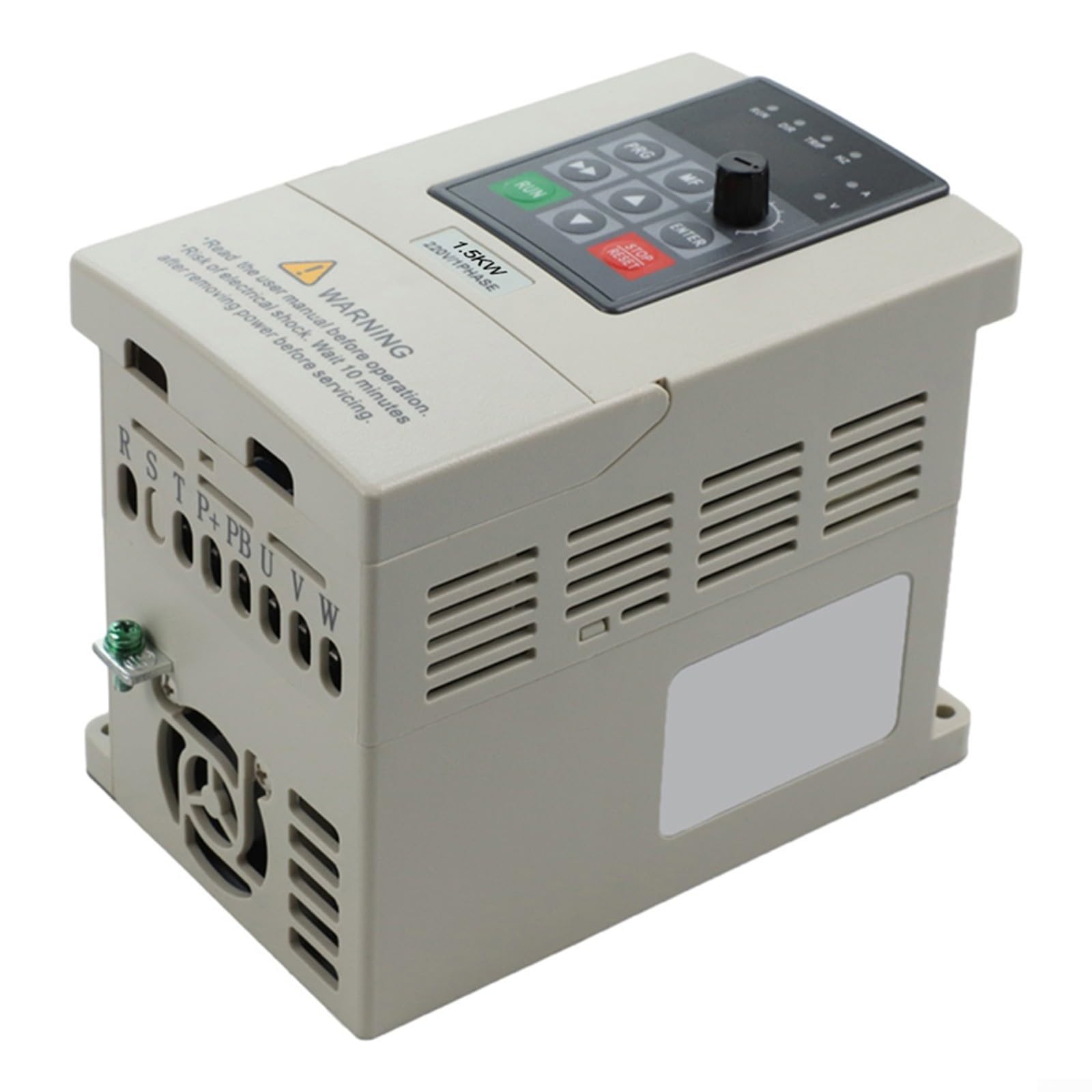 Convertidor de frecuencia de 220V monofásico a trifásico regulador de velocidad de 1,5 kW
