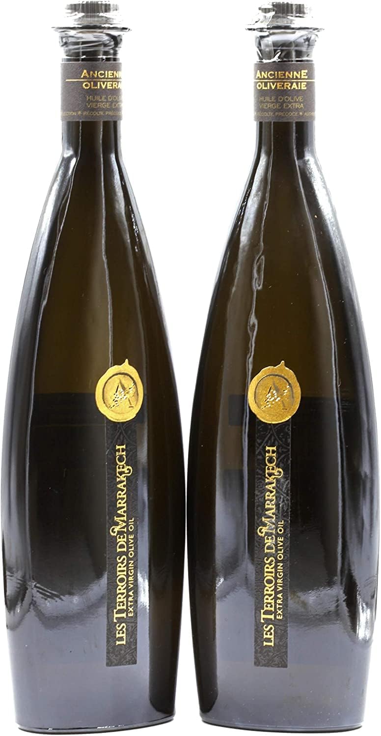 TERROIRS DE MARRAKECH Les, Marrakech Extra Virgin Olive Oil, 17 oz. (2 Pack)