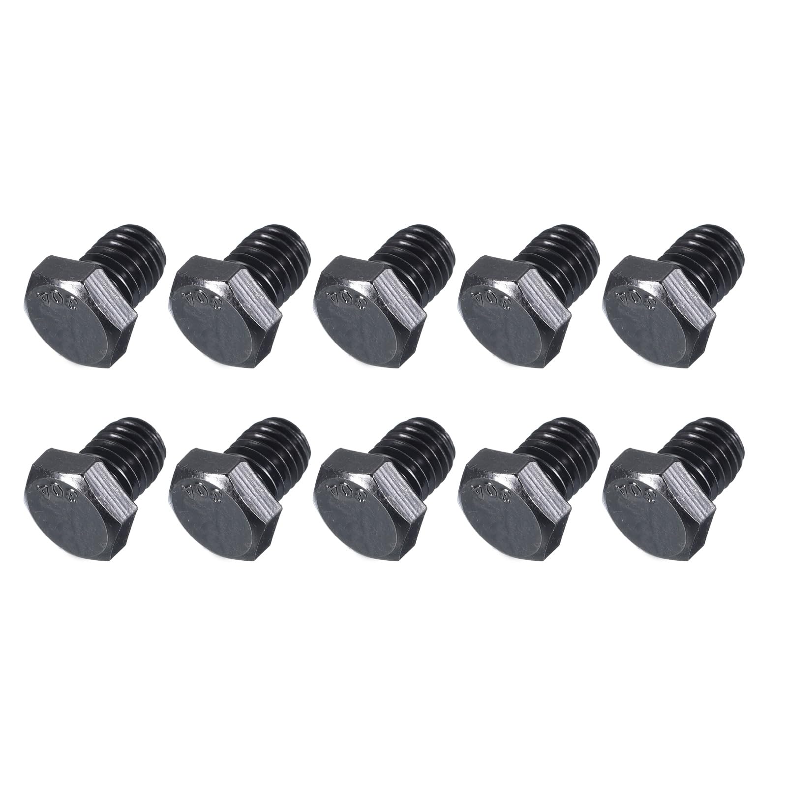 METALLIXITY Hex Head Bolts (3/8-16 x 1/2") 20Pcs, 304 Stainless Steel 18-8, Fully Threaded, External Hex Drive
