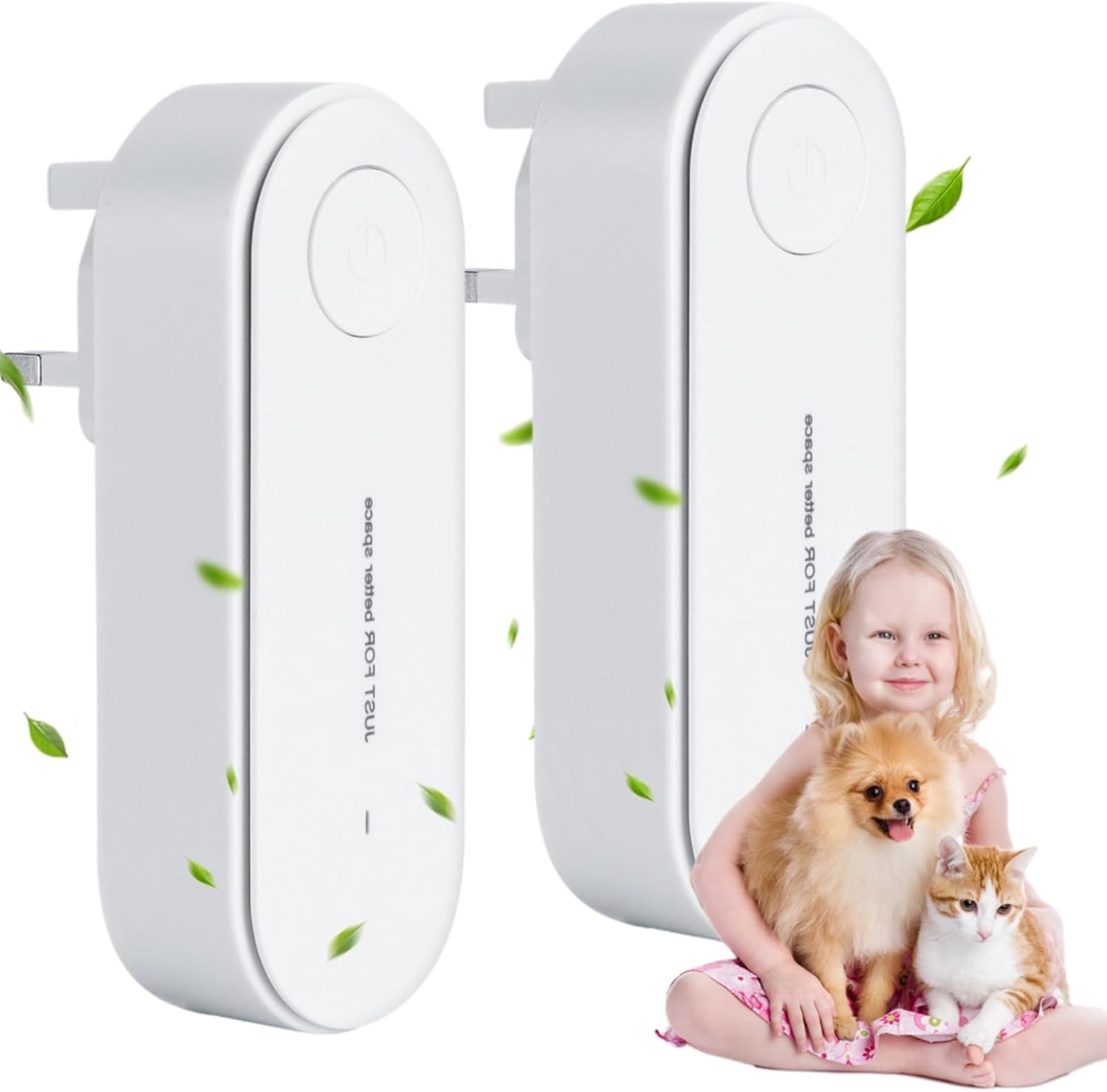2 PCS Magair Air Purifier for Mold, Suitable for Bedrooms, Toilets, Closets, Pet Room