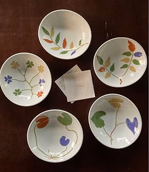 1713  宮内庁御用達　深川製磁　スノーローズ取り皿揃　5枚セット　未使用 1713 宮内庁御用達 深川製磁 スノーローズ取り皿揃 5枚セット 未使用