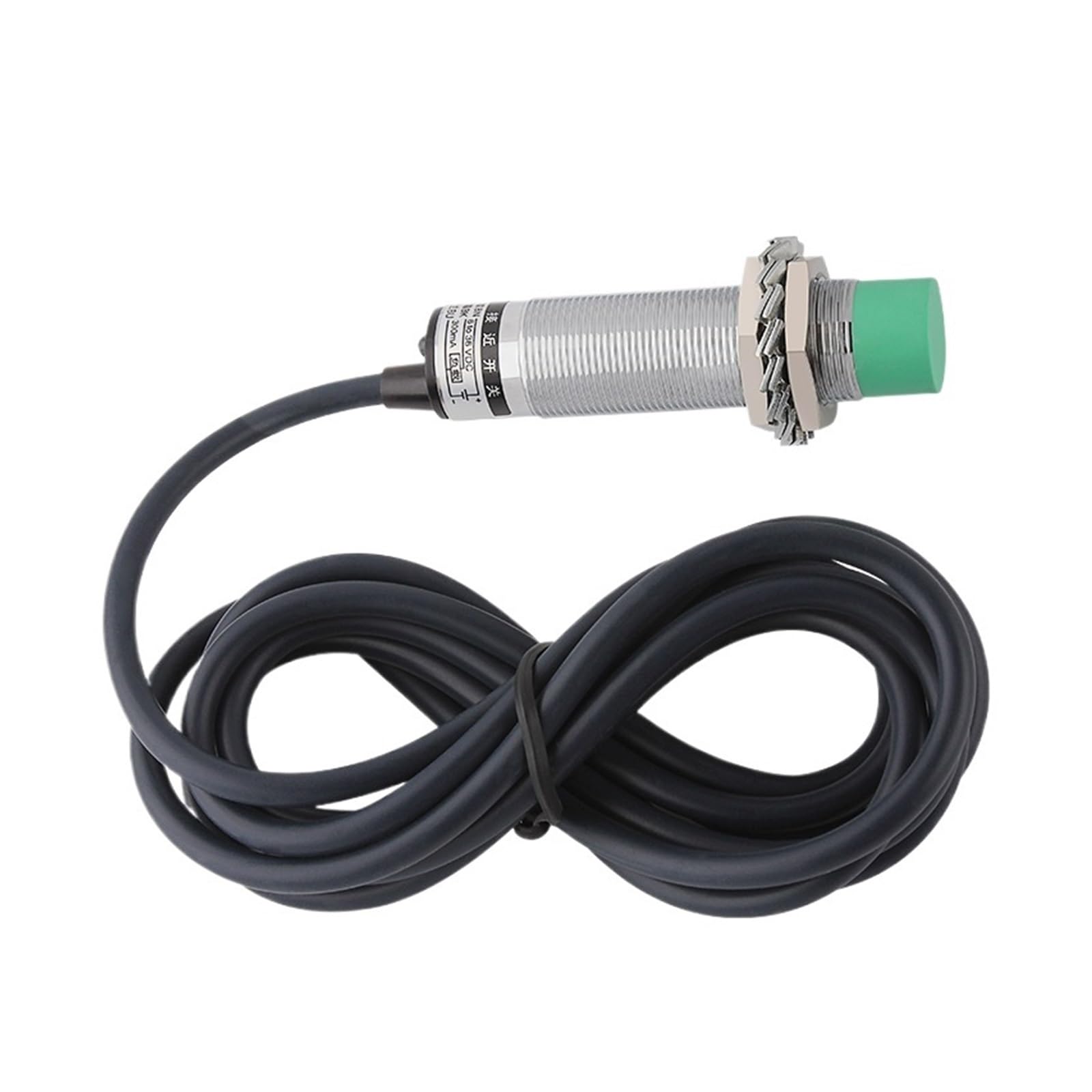 XDDQWSWA 1PC LJA18M-20N1 NPN NO M18 Metal Inductive Proximity Switch Sensor 6-36VDC 3-Wire Sn-20mm Adjustable 300mA