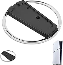 Support Vertical pour PS5, PS5 Pro Stand Replacement Vertical Stand with Screw, Base antidérapante Support pour Accessoires PS5, Support de Console Peu Encombrant Compatible