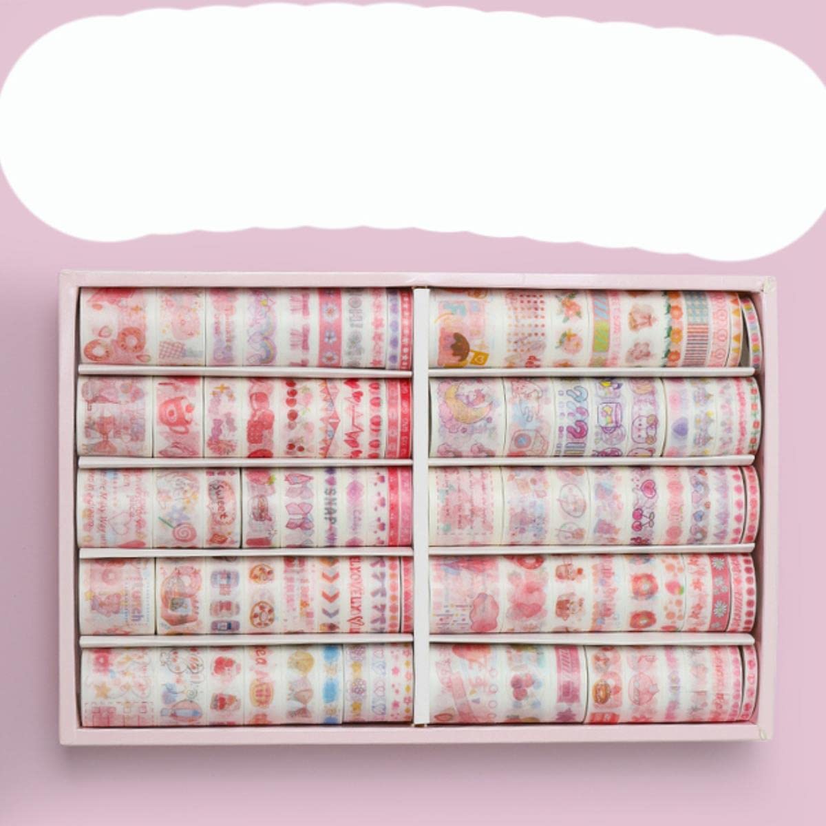 100 Pz/lotto Nastri Washi Decorativi Bel Fiore Nastro Adesivo di Carta Nastro Adesivo FAI DA TE Adesivo Scrapbooking Diario Regali di Cancelleria-B