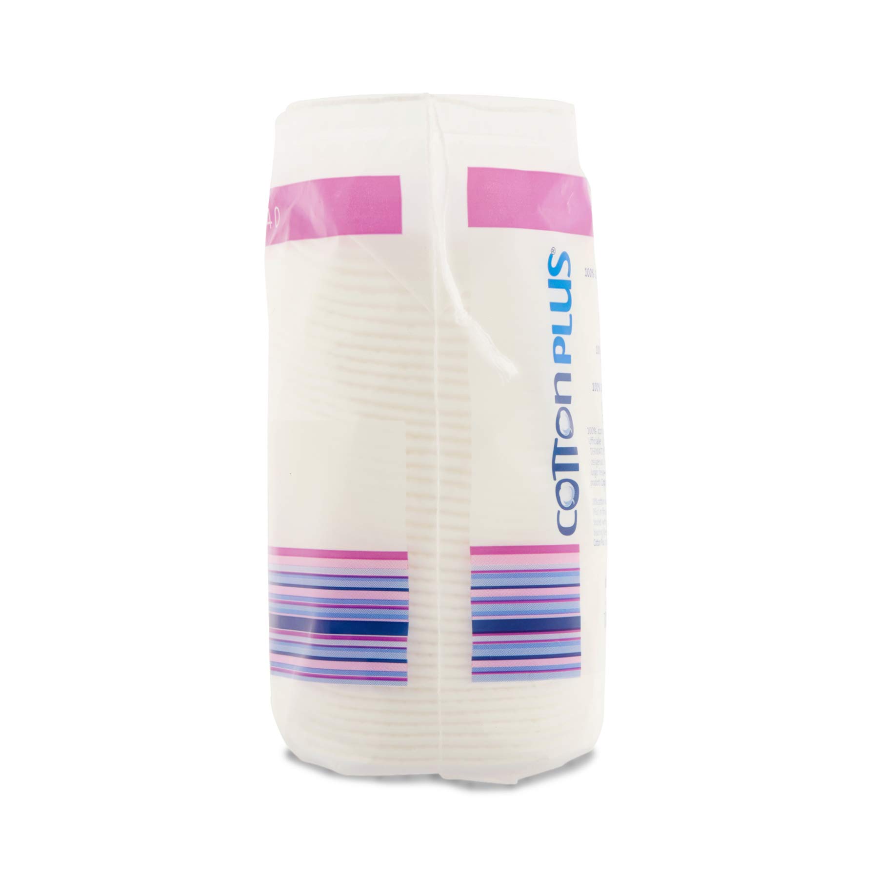 Cotton Plus OVALI 40 pz. - LINEA BEAUTY | OVALI 100% PURO COTONE | Dischetti struccanti per la pulizia del viso soffici e resistenti.
