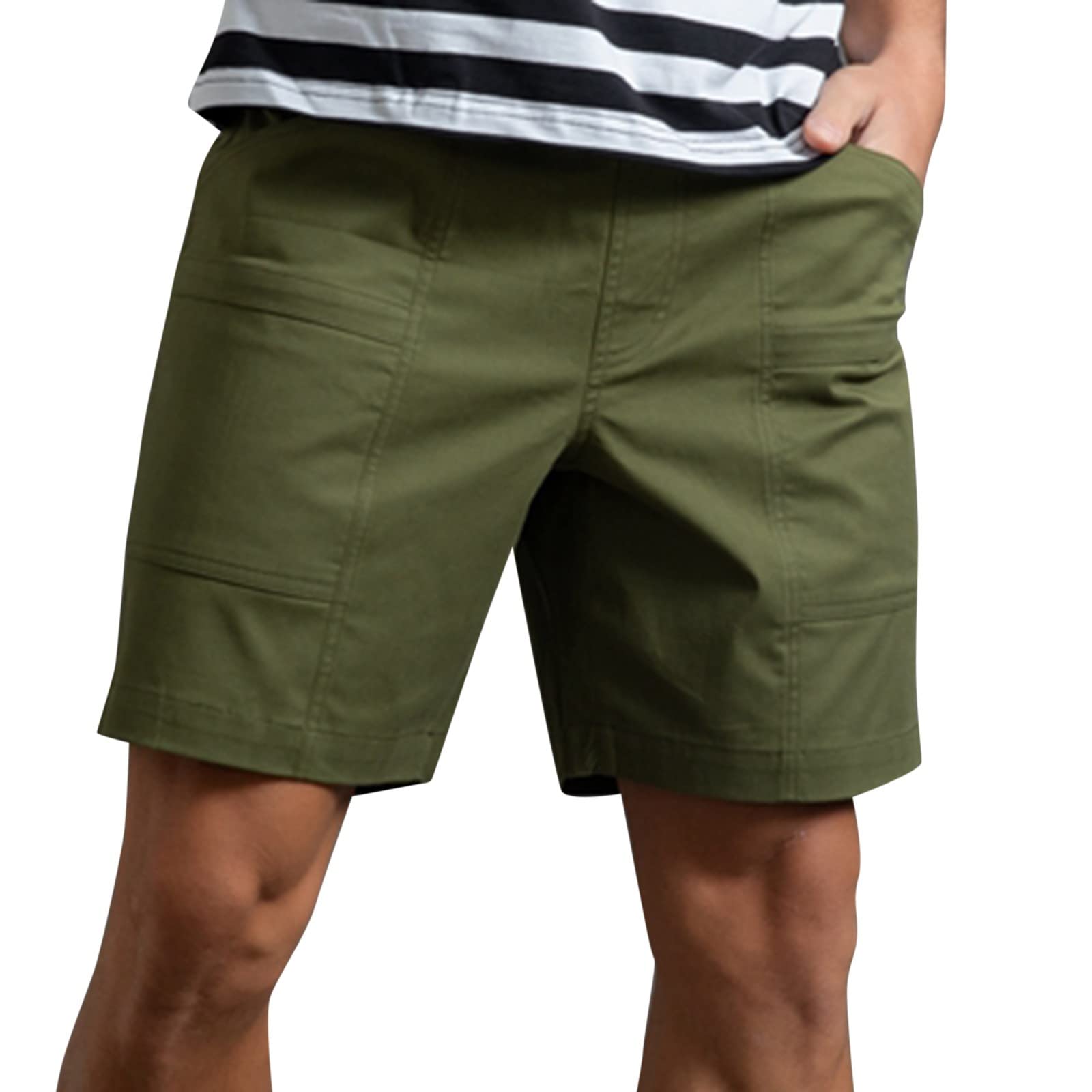 Kurze hose mit bundfalte herren Clearance