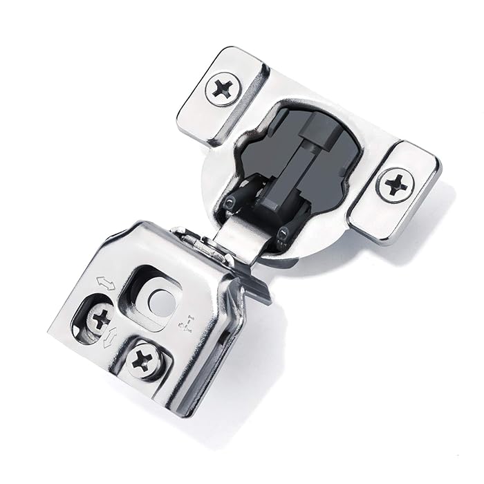 Buy Luokim 4pcs SoftClose Face Frame Hinges with Builtin Damper,11/4