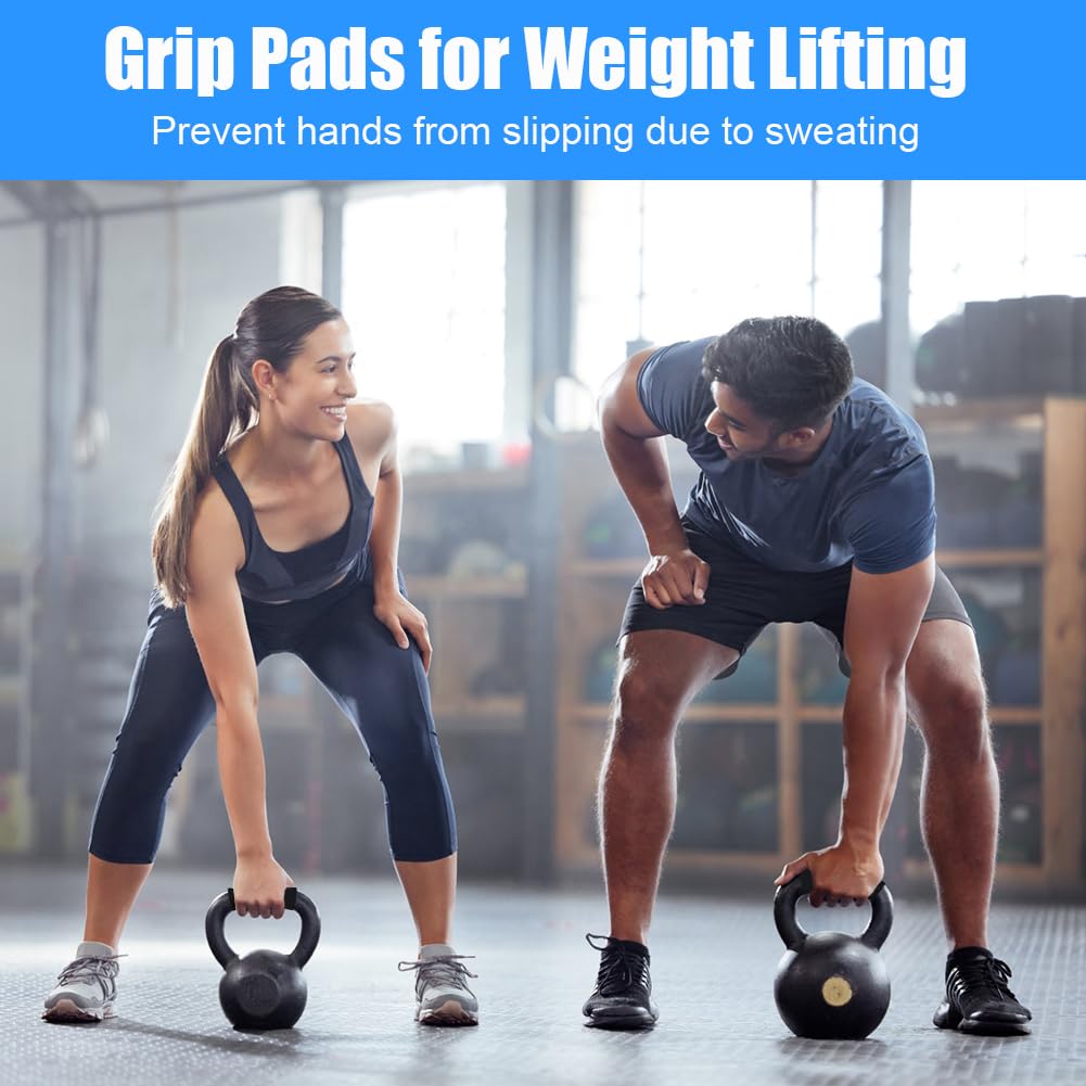 Grip Pad In Neoprene Per Palestra - 6 Pezzi, Presa Migliore Per Sollevamento Pesi E Allenamento - Foto 7