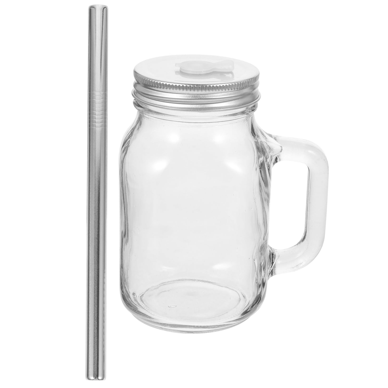 NAMOARLY Juice Cup Straw Covered Sippy Cup Cold Drink Straw Water Bottle Milk Tea
