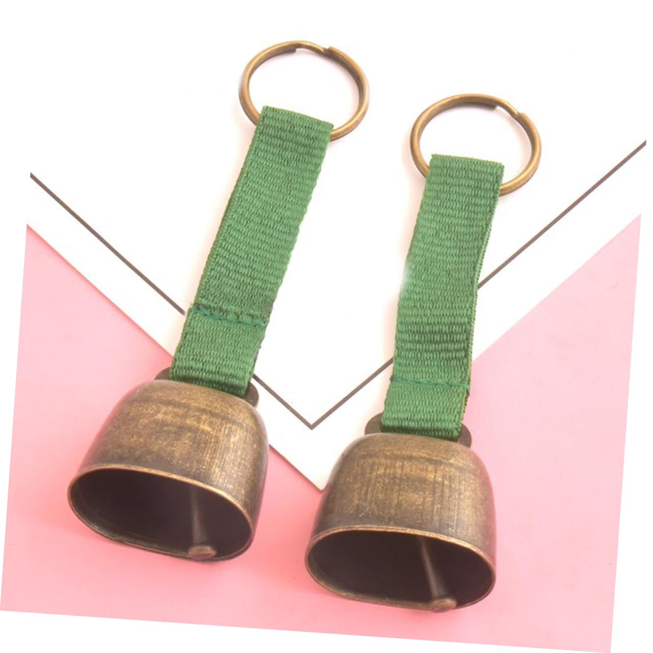 KESYOO 2Pcs Camping Bear Bells Hanging Bear Bell Pendant for Outdoor Adventures Durable Craft Crisp Sound for Safety and Decoration for Hiking and Camping