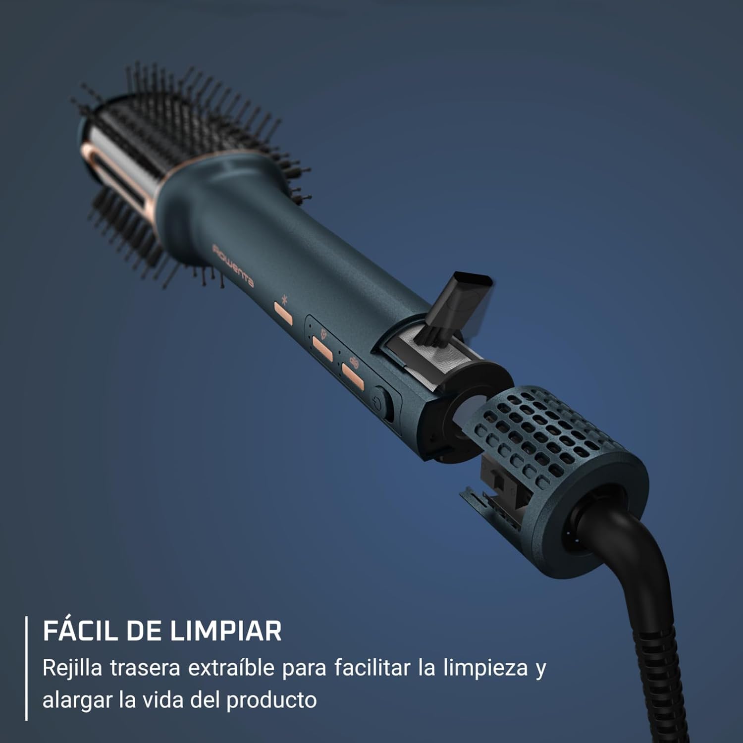 Rowenta Air Brush 3D 3 en 1 Secador Cepillo Caliente UB9720E0